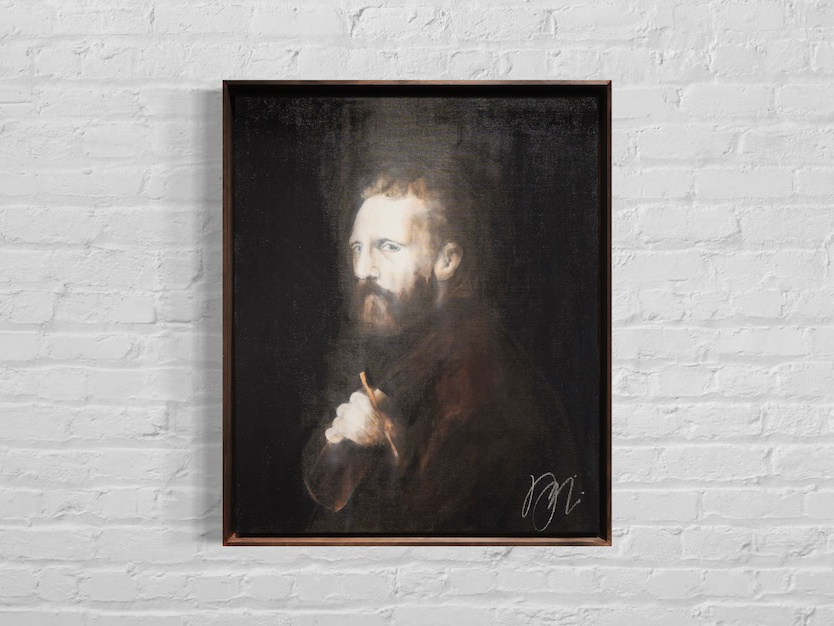 Vincent Willem van Gogh_abstract portrait