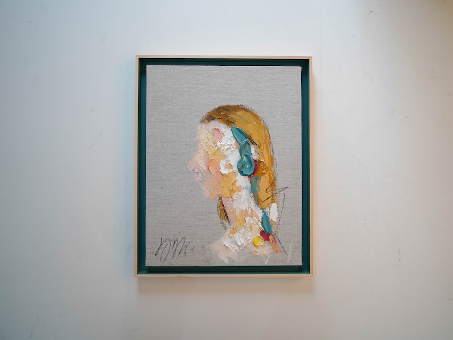 Tiffany blue_abstract portrait 