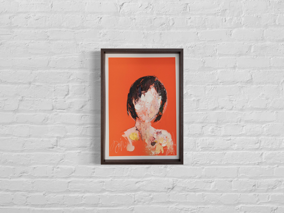 woman abstract portrait_figure contemporary art